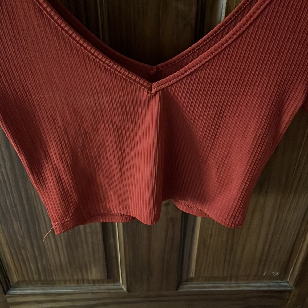 Romwe Ribbed Top - Picture 3 of 5